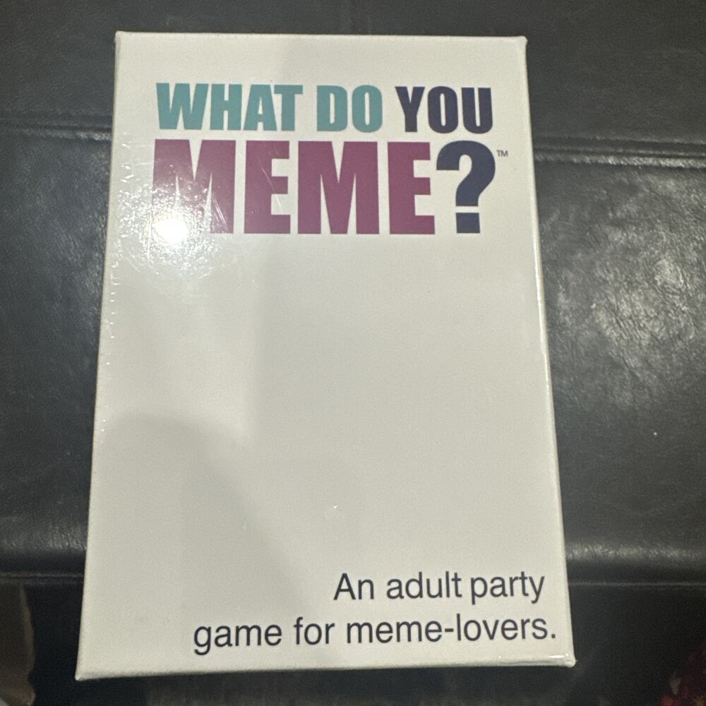 What Do You Meme? An Adult Party Card Game - Brand New Sealed